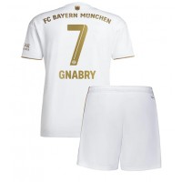 Bayern Munich Serge Gnabry #7 Fotballklær Bortedraktsett Barn 2022-23 Kortermet (+ korte bukser)